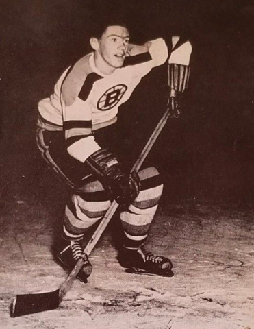 Leo Labine 1956 Boston Bruins