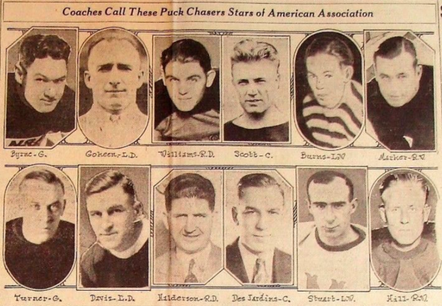 American Hockey Association All-Star Team 1929-30 AHA All-Star Team