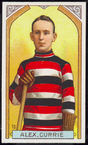 Alex Currie Hockey Card 1911 C55 Imperial Tobacco No. 13