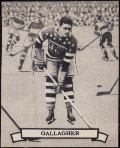 John Gallagher Hockey Card 1936 O-Pee-Chee Series D No. 108