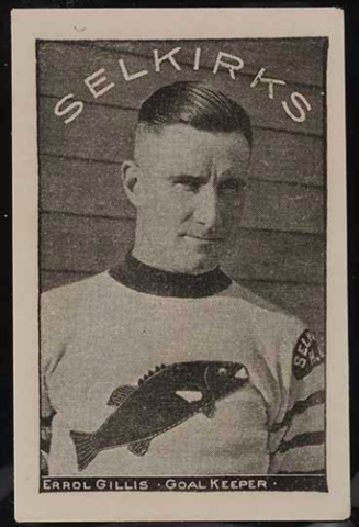 Errol Gillis Hockey Card 1924 Selkirk Fishermen - Crescent Selkirks No. 7