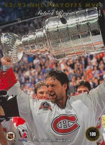 Patrick Roy 1993 Stanley Cup Champion