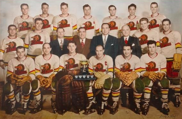 Les Braves de Valleyfield / Valleyfield Braves 1951 Alexander Cup Champions