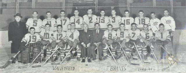 Les Braves de Valleyfield / Valleyfield Braves Team Photo 1948
