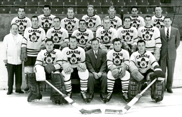Canadian Olympic Hockey Team 1956 Kitchener-Waterloo Dutchmen