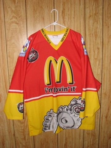 Ice Hockey Jersey  McDonalds