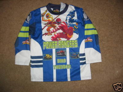 power rangers jersey