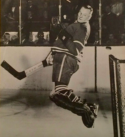 Johnny Bower 1963 Toronto Maple Leafs
