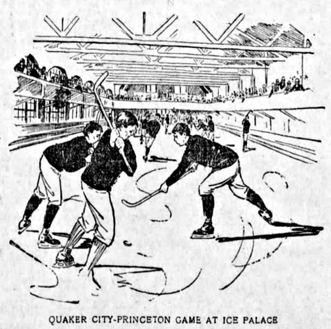 Quaker City Hockey Club vs Princeton University 1900