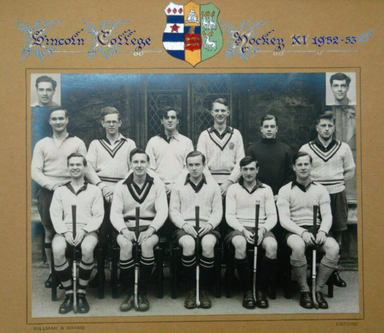 Lincoln College Hockey Team 1952 - University of Oxford Hockey