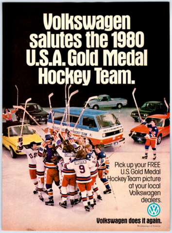 Volkswagen Salutes the 1980 U.S.A. Gold Medal Hockey Team