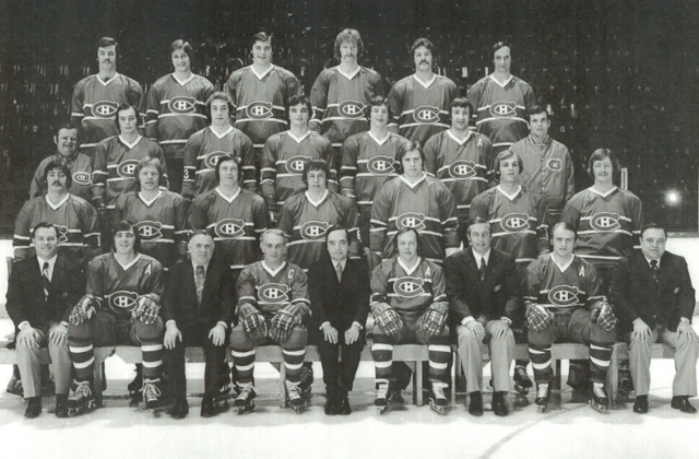 Montreal Canadiens Team Photo 1974