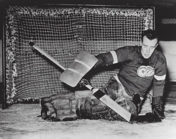 Johnny Mowers 1941 Detroit Red Wings