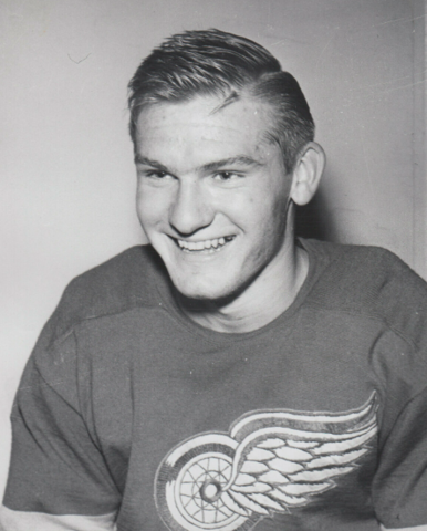 Johnny Wilson 1955 Detroit Red Wings