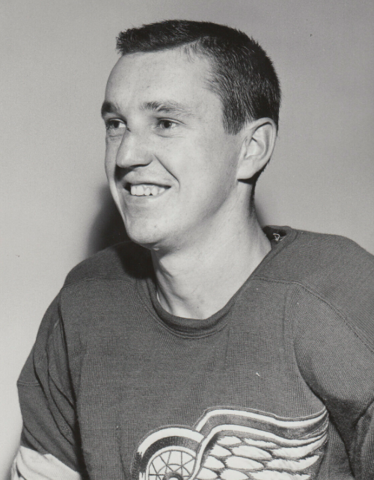 Don Poile 1958 Detroit Red Wings