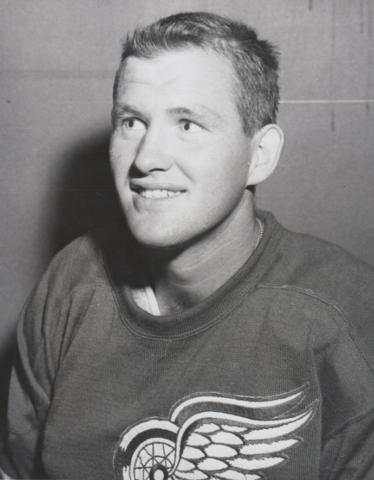 Warren Godfrey 1958 Detroit Red Wings