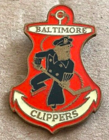 Baltimore Clippers Pinback / Badge 1960s