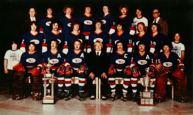 Amarillo Wranglers 1976 Southwest Hockey League Champions