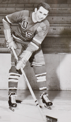 Gene Campbell 1956 United States Men's National Ice Hockey Team