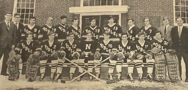 Noble & Greenough Bulldogs Hockey Team 1969-70 Independent School League Champs