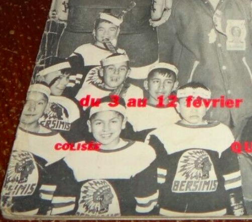 Bersimis Hockey Team 1971 Quebec Pee Wee Hockey Tournament