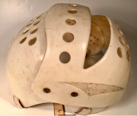 Vintage SPAPS Hockey Helmet - Tumba Model 1960 Lennart Bender Design .  