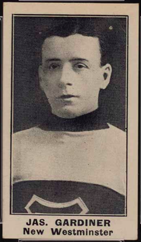 Jas. Gardiner / Jimmy Gardner Hockey Card 1912 Imperial Tobacco C57 No.24