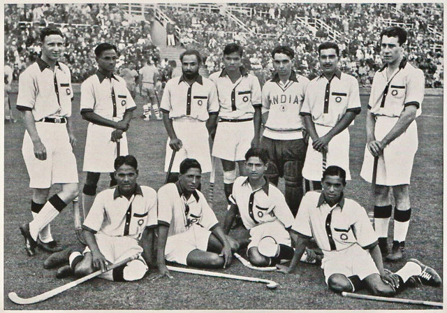 India Olympic Hockey Team 1936 Olympic Field Hockey Champions