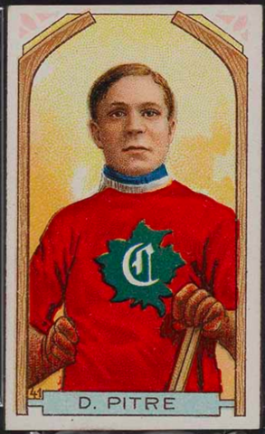 Didier Pitre Hockey Card 1911 C55 Imperial Tobacco No.41  