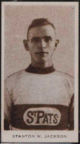 Stanton Jackson Hockey Card 1924 Champ's Cigarettes C144
