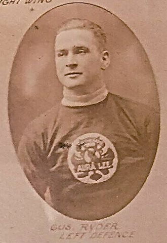 Gus Ryder 1922 Toronto Aura Lee Hockey Team