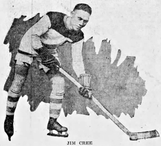 Jim Cree Cleveland HC 1921