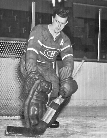 Bill Durnan 1947 Montreal Canadiens Assistant Captain