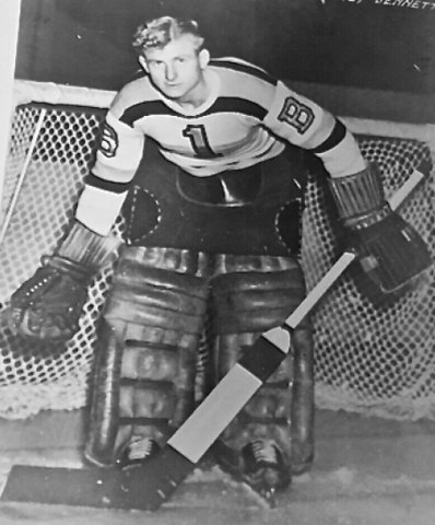 Harvey Bennett 1944 Boston Bruins