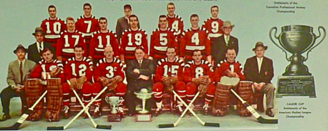 Providence Reds 1956 Calder Cup Champions