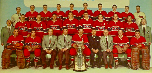 Montreal Canadiens 1958 Stanley Cup Champions