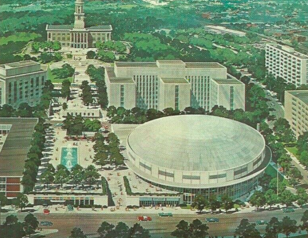 Nashville Dixie Flyers Home Arena 1960s Nashville Municipal Auditorium