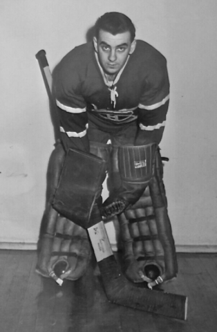 Claude Evans 1954 Montreal Canadiens