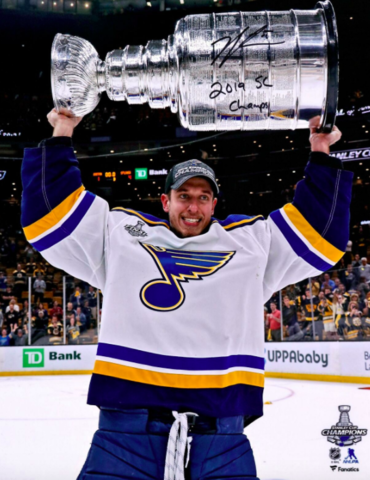 Jordan Binnington 2019 Stanley Cup Champion
