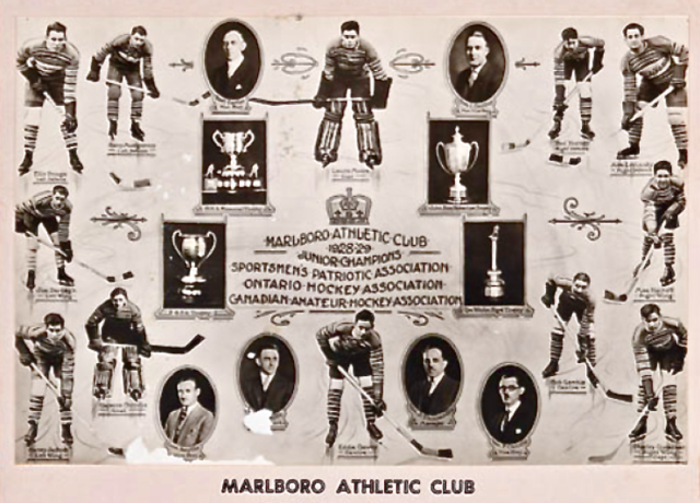 Marlboro Athletic Club 1929 Memorial Cup Champions - Toronto Marlies History