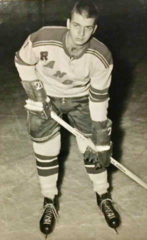 Ron Hutchinson 1960 New York Rangers
