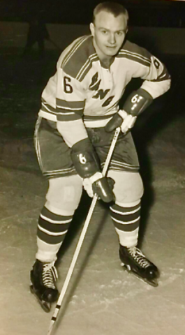 Don Johns 1961 New York Rangers
