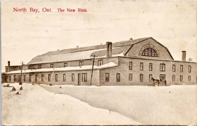 North Bay Hockey Rink 1908 Home of the 228th Battalion “Northern Fusiliers” Team