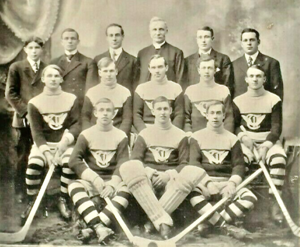 Trenton Hockey Team 1908 St. Lawrence League Champions