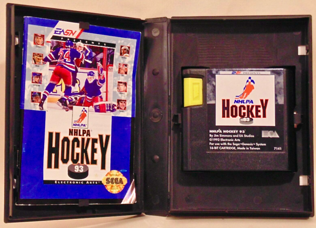 EA Sports NHLPA Hockey 93 Sega Mega Drive