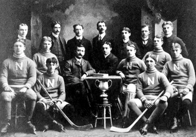 Newmarket Senior Hockey Team 1890s
