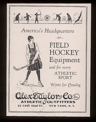 Field Hockey Poster - 1927 
