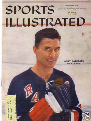 Ice Hockey Mag 1959 Sports Illustrated