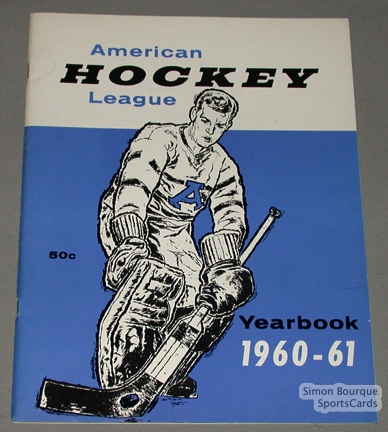 Ice Hockey Mag 1960 American Hockey League Yearbook