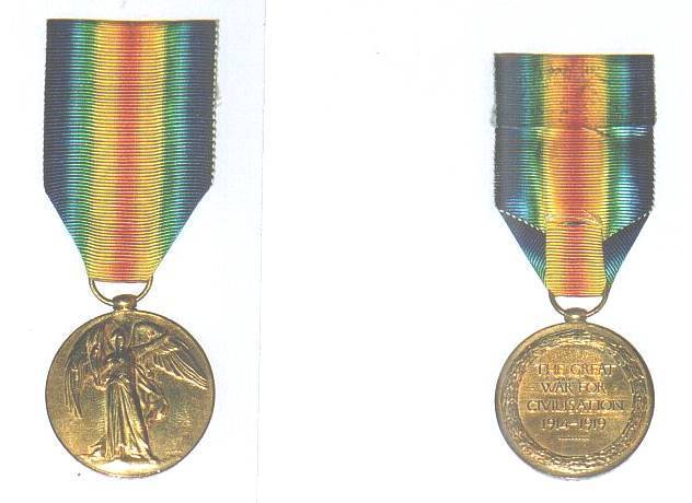 Conn Smythe - World War 1 Medal - The Great War For Civilization